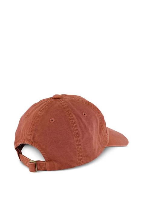 chino cap man red AURALEE | A26SC02KTRED BROWN